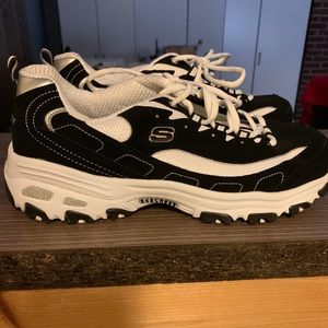 Sketchers sneakers. Worn once. Like new.